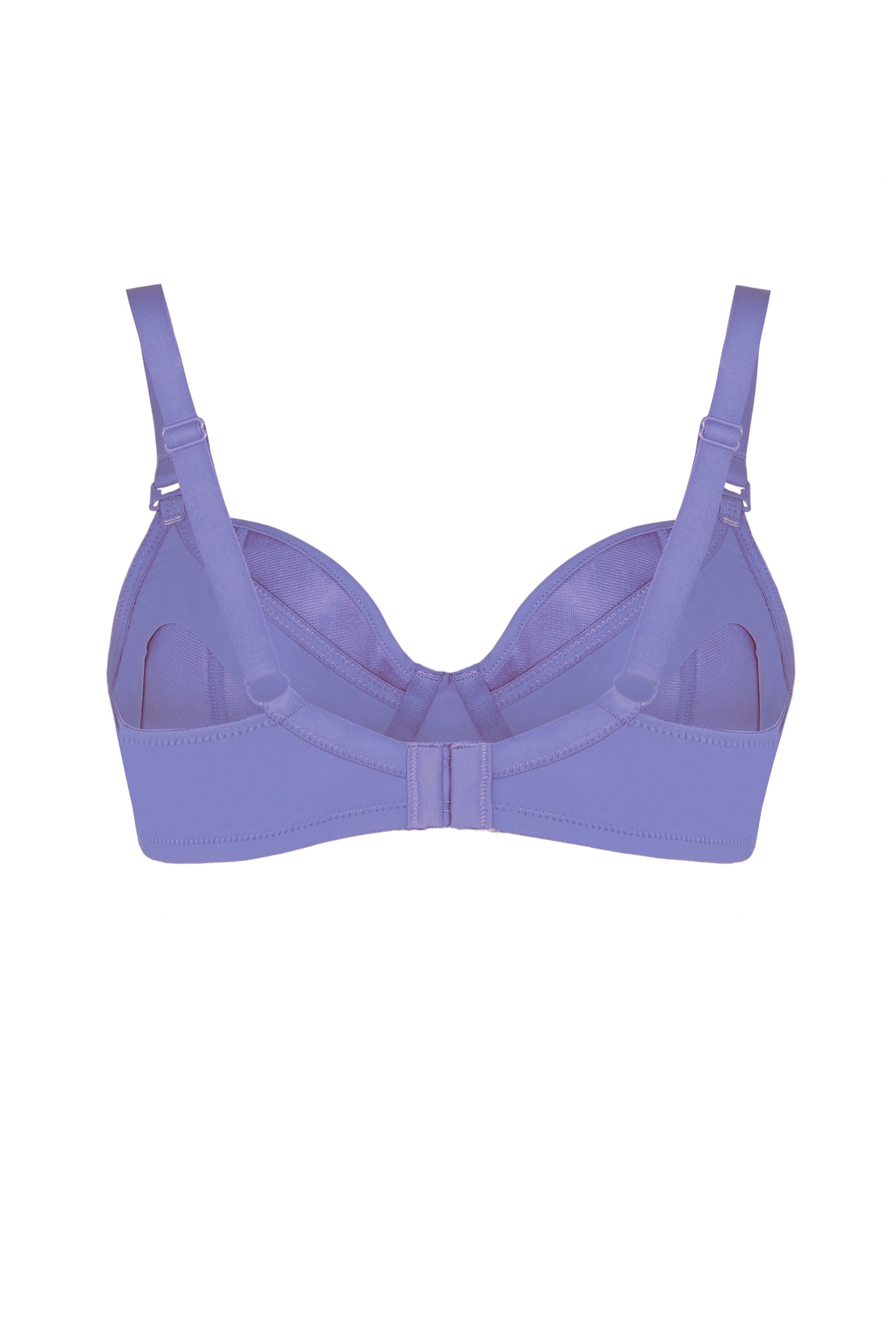 Florence Wireless Nursing Soft Cup Bra - Cream/Aubergine – Purple